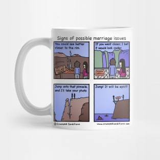 Signs of possible marriage issues Mug